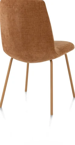 XOOON Filipo eetkamerstoel in de kleur Koper -^ Eetkamerstoelen