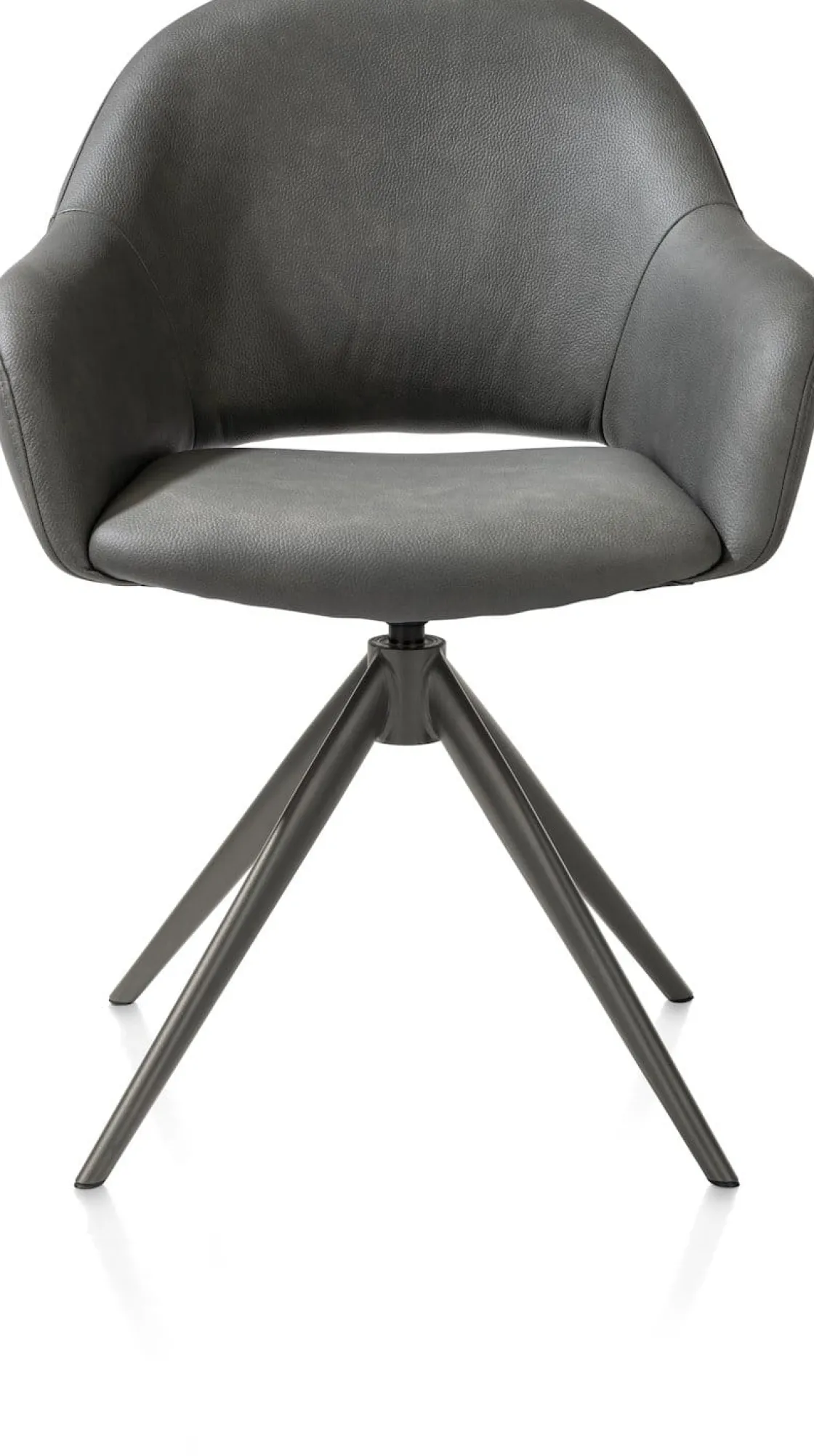 XOOON Finn, armstoel terugdraai - graphiet frame - stof Pala - Groen^ Armstoelen