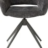 XOOON FINN armstoel terugdraai - stof Livigno - antraciet^ Armstoelen