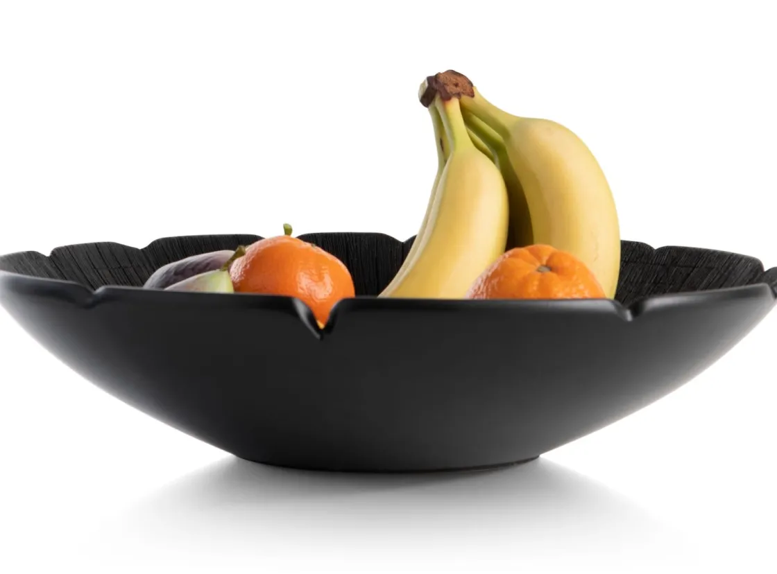 XOOON Finn schaal D39cm in de kleur Zwart - COCOmaison^ Woonaccessoires