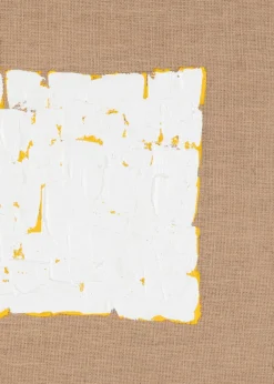 XOOON Finn schilderij 70x70cm in de kleur Naturel - COCOmaison^ Wanddecoraties|Woonaccessoires