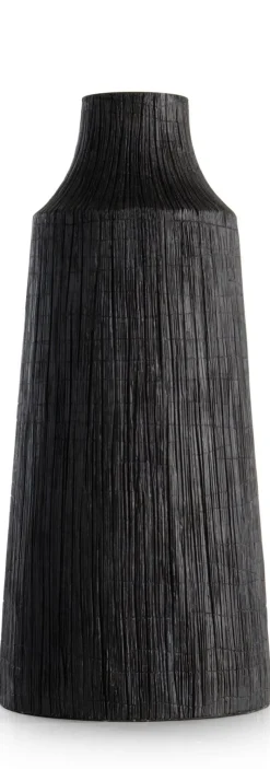 XOOON Finn vaas H50cm in de kleur Zwart - COCOmaison^ Woonaccessoires