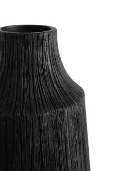 XOOON Finn vaas H50cm in de kleur Zwart - COCOmaison^ Woonaccessoires