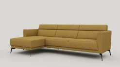 XOOON Fiskardo, loungebank links - Vada - Okergeel^ Fiskardo