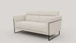 XOOON Fiskardo, 2-zitsbank - Vada - beige^ 2-Zitsbanken