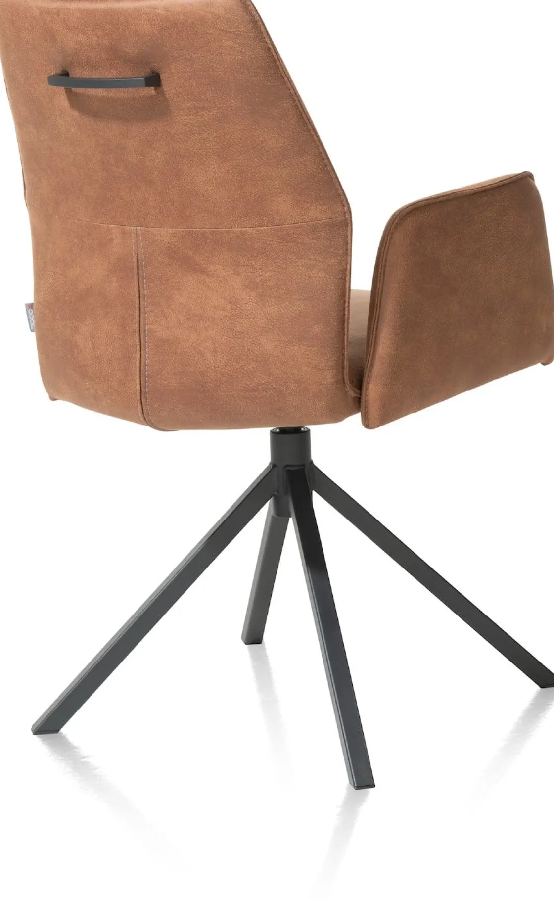 XOOON FRANKY armstoel - pocketveringvering - Taurus - cognac^ Armstoelen
