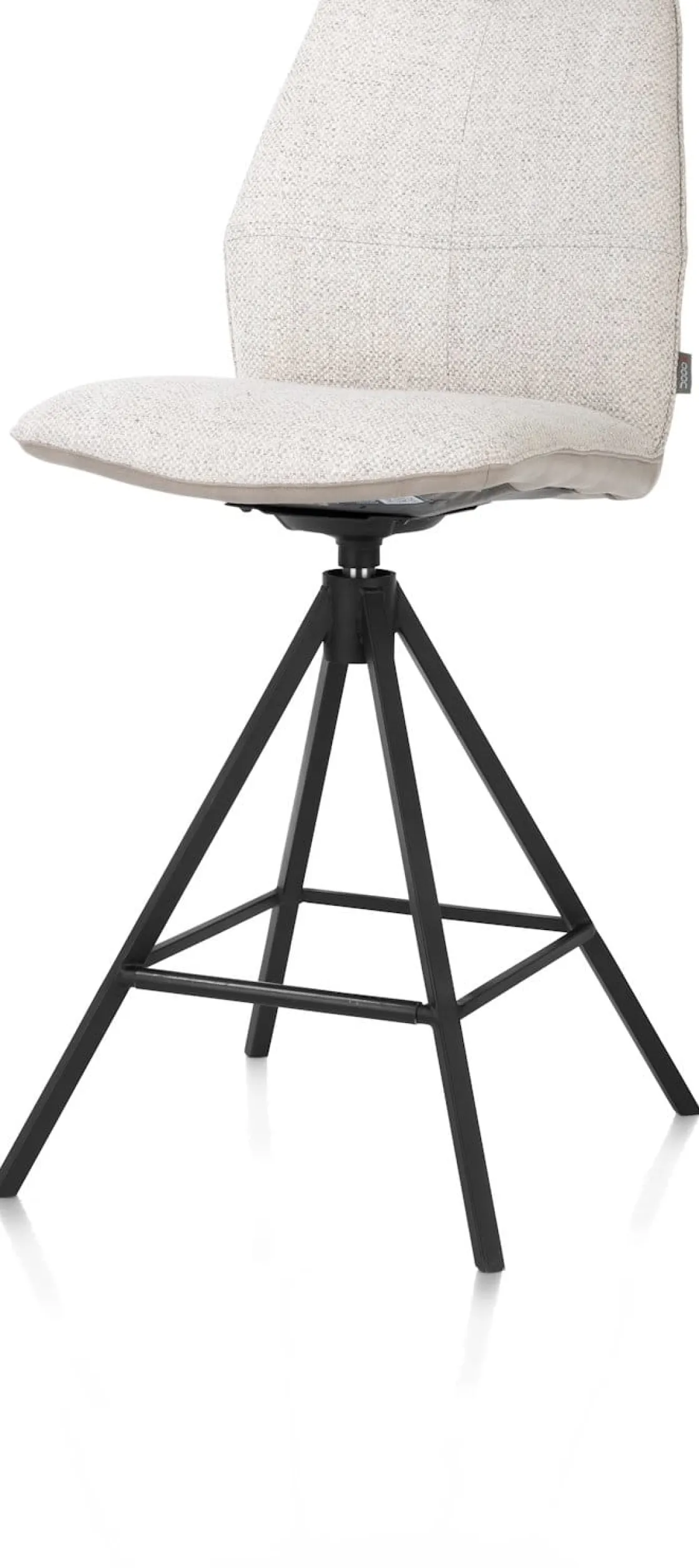 XOOON Franky barstoel draaibaar - in de kleur Lichtgrijs -^ Barkrukken En Barstoelen