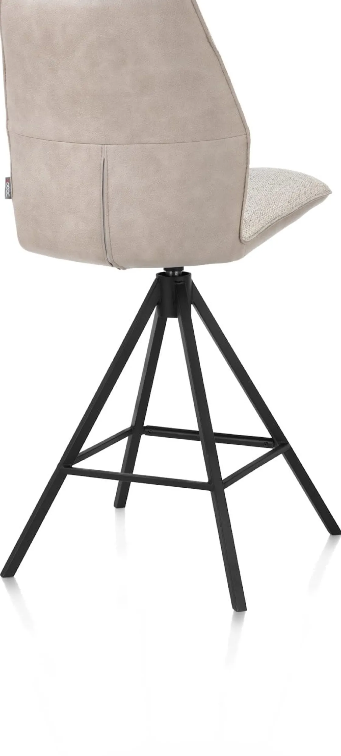 XOOON Franky barstoel draaibaar - in de kleur Lichtgrijs -^ Barkrukken En Barstoelen