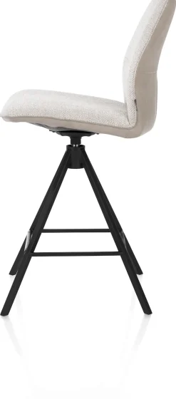 XOOON Franky barstoel draaibaar - in de kleur Lichtgrijs -^ Barkrukken En Barstoelen