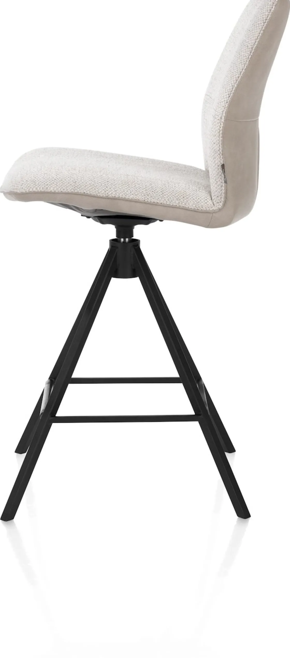 XOOON Franky barstoel draaibaar - in de kleur Lichtgrijs -^ Barkrukken En Barstoelen