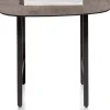 XOOON FRESNO HPL betonlook bijzettafel - 45 x 45 cm -^ Bijzettafel Sets|Bijzettafels