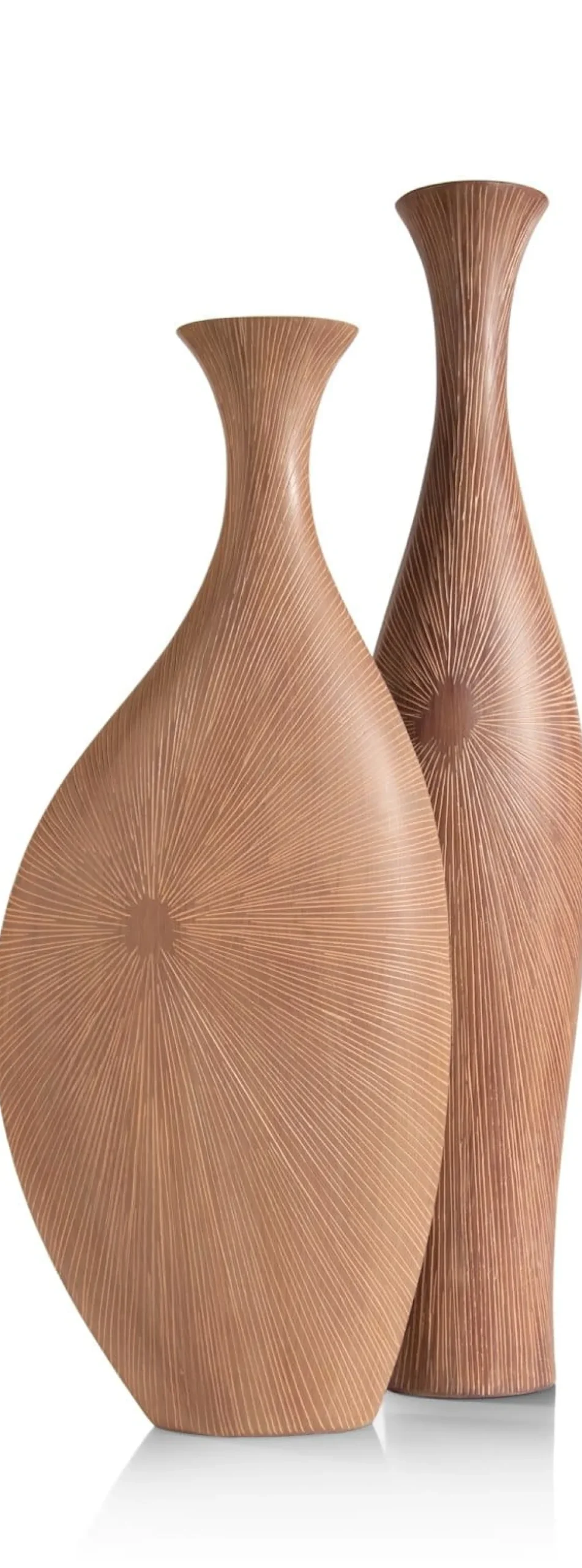 XOOON Gigi vaas H82,5cm in de kleur Bruin - COCOmaison^ Woonaccessoires