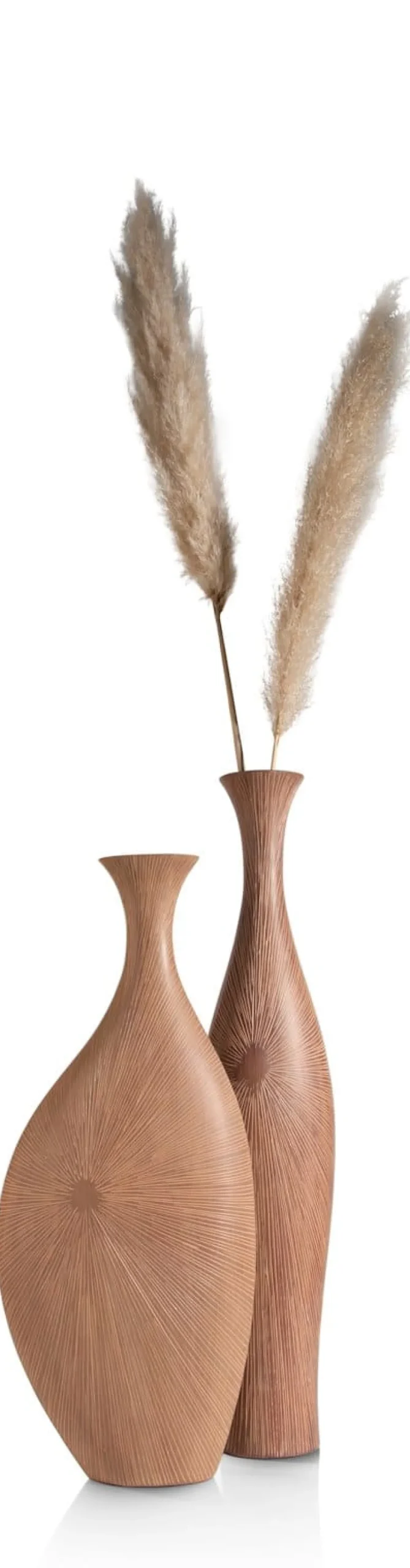 XOOON Gigi vaas H82,5cm in de kleur Bruin - COCOmaison^ Woonaccessoires