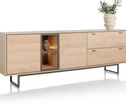 XOOON HELSINKI dressoir 240 cm - eiken look^ Dressoirs