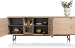 XOOON HELSINKI dressoir 240 cm - eiken look^ Dressoirs