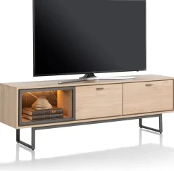 XOOON HELSINKI lowboard 170 cm - eiken look^ Tv-Meubelen|Dressoirs