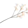 XOOON Hibiscus Branch H115cm kunstbloem in de kleur Oranje^ Woonaccessoires