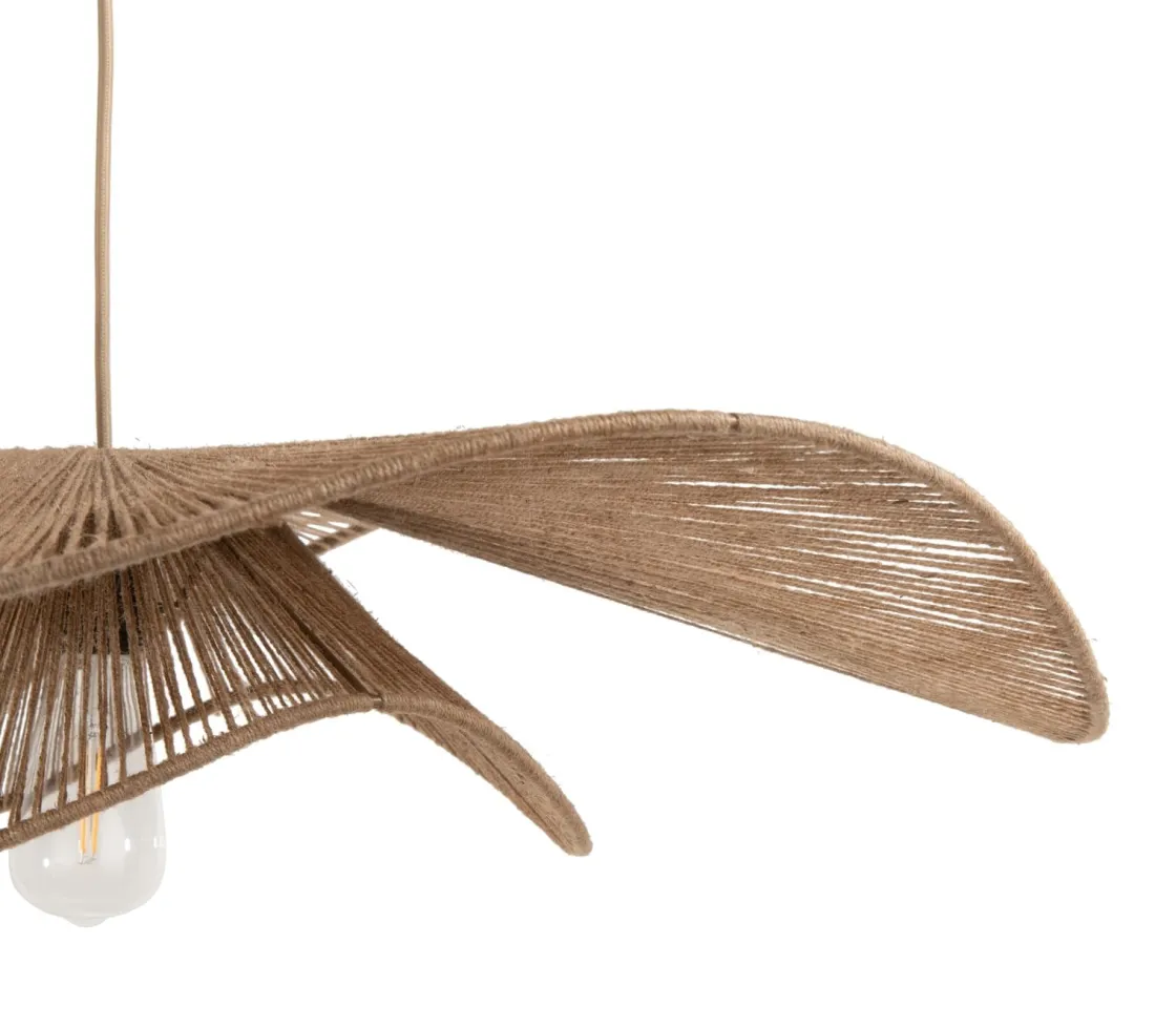 XOOON Iggy hanglamp 1*E27 D80cm in de kleur Naturel - COCOmaison^ Hanglampen