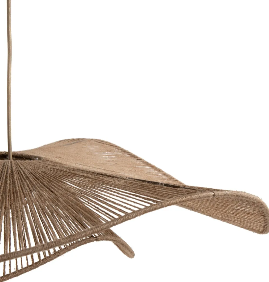 XOOON Iggy hanglamp 1*E27 D80cm in de kleur Naturel - COCOmaison^ Hanglampen