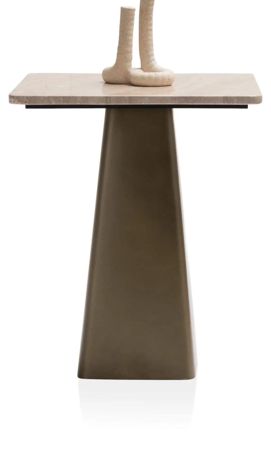 XOOON Issy bijzettafel (H54cm) in de kleur Creme - COCOmaison^ Woonaccessoires|Bijzettafels