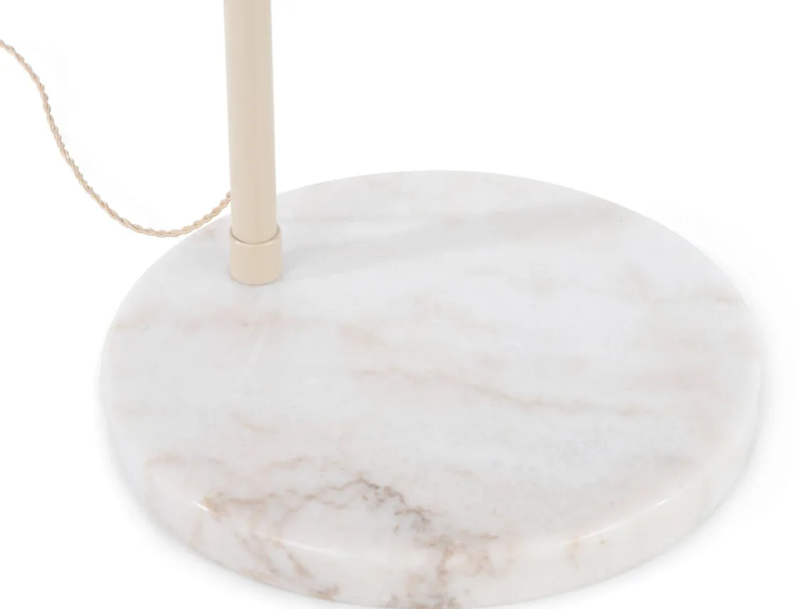 XOOON Jax booglamp 1*E27 in de kleur Beige - COCOmaison^ Vloerlampen