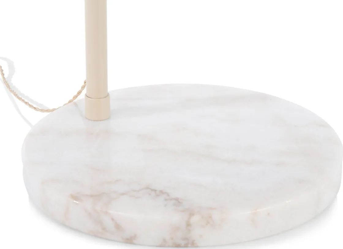 XOOON Jax booglamp 1*E27 in de kleur Beige - COCOmaison^ Vloerlampen