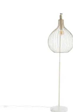 XOOON Jax booglamp 1*E27 in de kleur Beige - COCOmaison^ Vloerlampen
