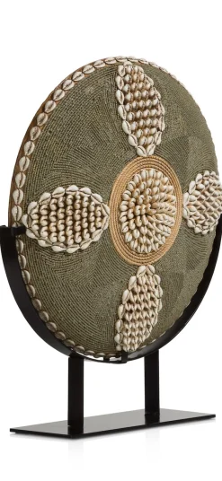 XOOON Jennifer beeld rond met schelpjes H44cm - COCOmaison^ Woonaccessoires