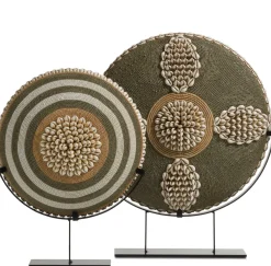 XOOON Jennifer beeld rond met schelpjes H44cm - COCOmaison^ Woonaccessoires