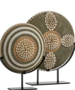 XOOON Jennifer beeld rond met schelpjes H44cm - COCOmaison^ Woonaccessoires
