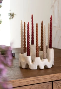 XOOON Jet kandelaar H14,5cm in de kleur Wit - COCOmaison^ Woonaccessoires