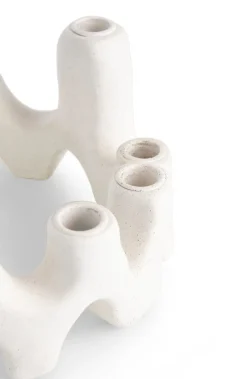 XOOON Jet kandelaar H14,5cm in de kleur Wit - COCOmaison^ Woonaccessoires