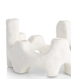 XOOON Jet kandelaar H14,5cm in de kleur Wit - COCOmaison^ Woonaccessoires