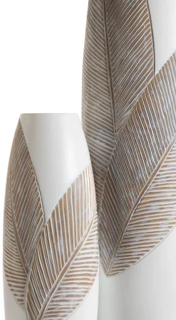 XOOON Jolie vaas H45cm in de kleur Wit - COCOmaison^ Woonaccessoires