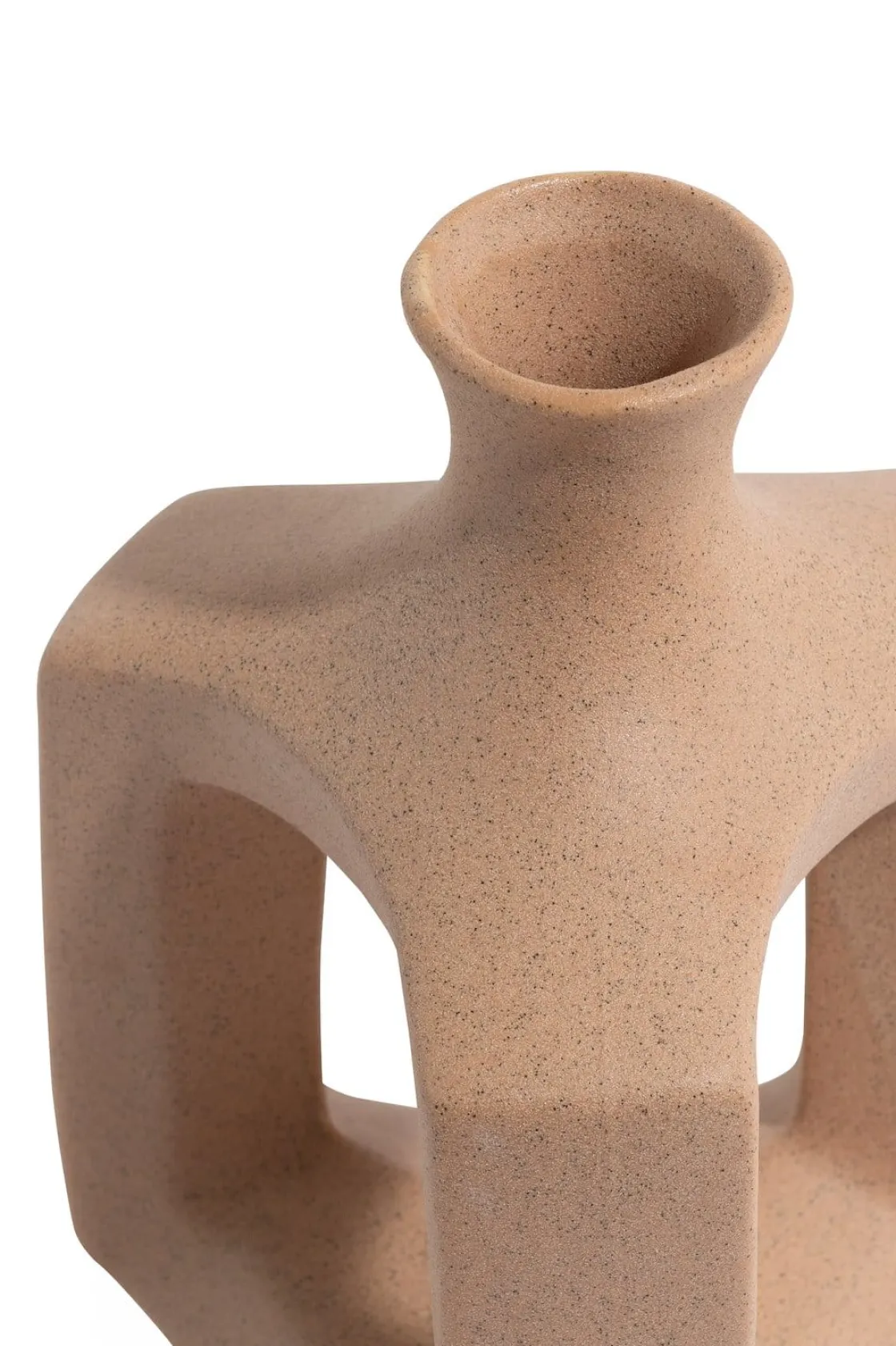 XOOON Jules vaas H21cm in kleur Beige shop je bij COCOmaison^ Woonaccessoires