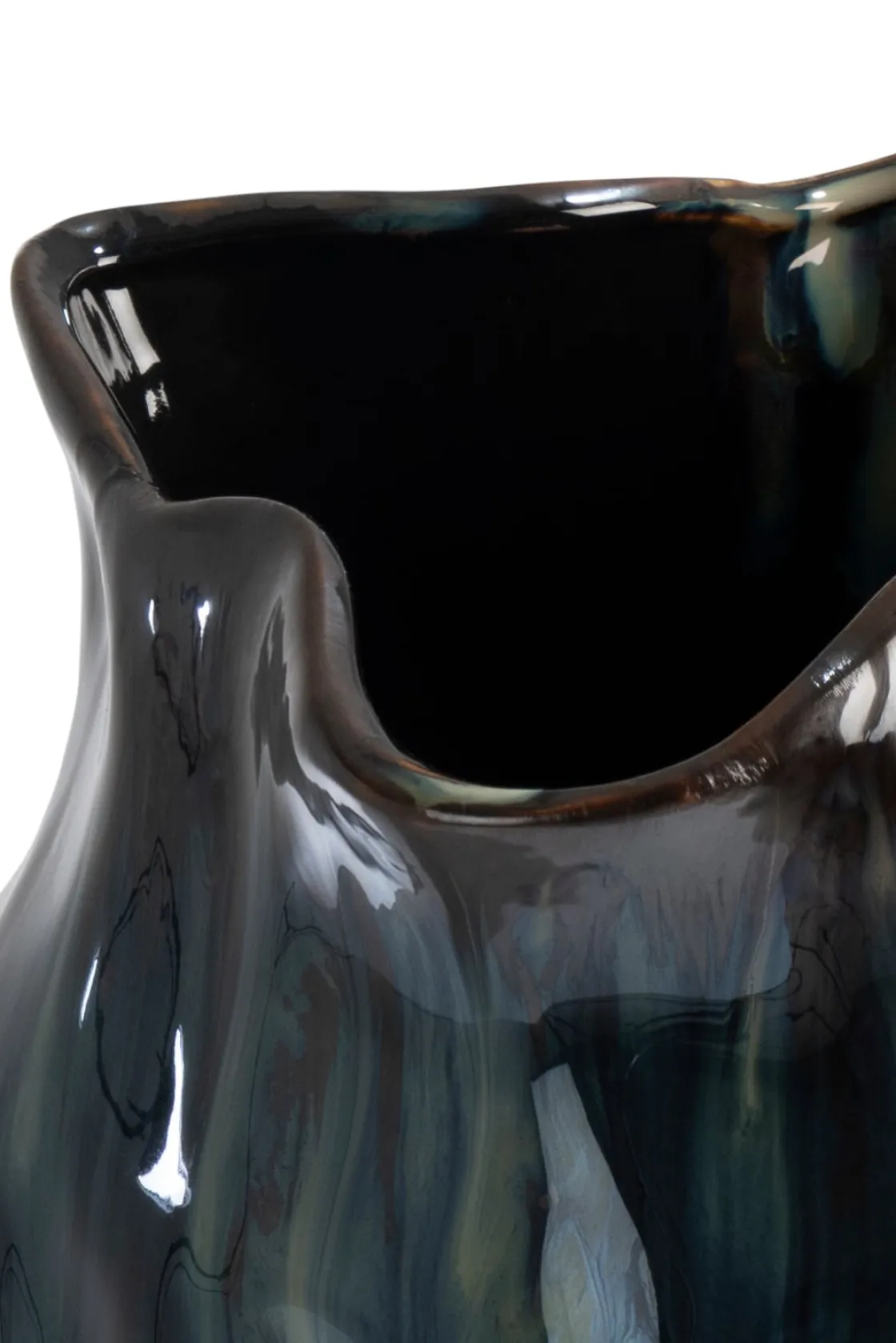 XOOON Julius vaas H45cm in kleur Blauw shop je bij COCOmaison^ Woonaccessoires