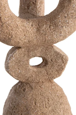 XOOON June kandelaar H27cm in de kleur Bruin - COCOmaison^ Woonaccessoires