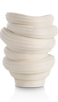 XOOON Juul vaas H32,6cm in de kleur Crème - COCOmaison^ Woonaccessoires