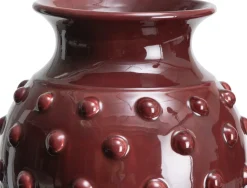XOOON Kathy vaas (H44cm) in de kleur Rood - COCOmaison^ Woonaccessoires