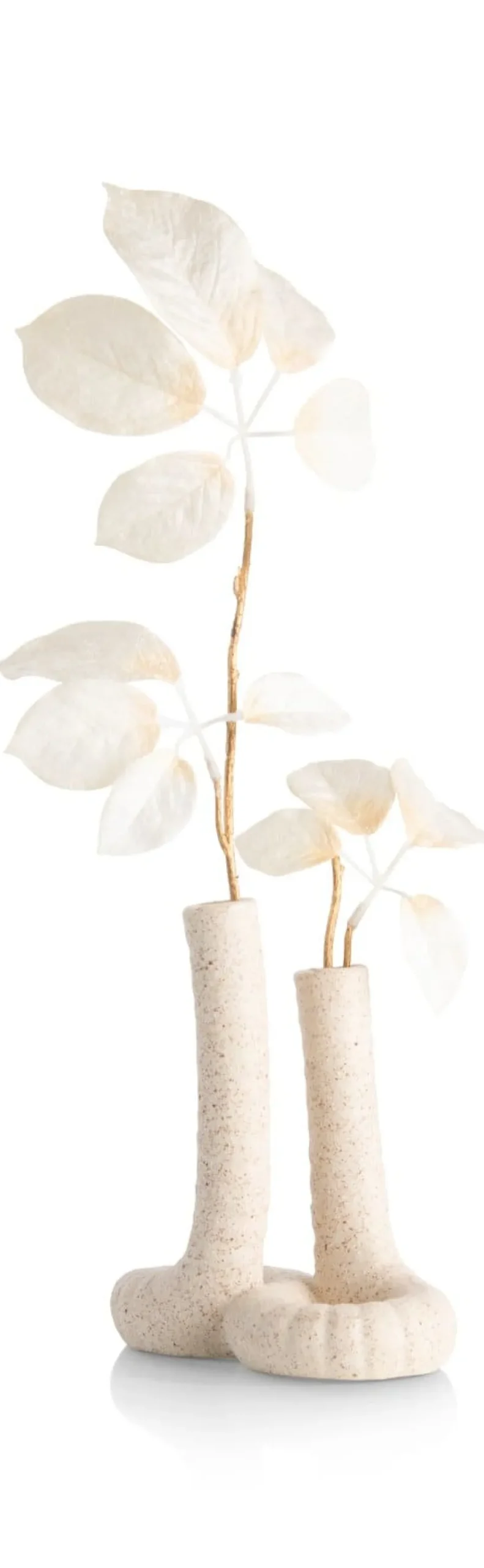 XOOON Kiki vaas H17cm in de kleur Beige - COCOmaison^ Woonaccessoires