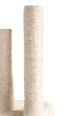 XOOON Kiki vaas H17cm in de kleur Beige - COCOmaison^ Woonaccessoires