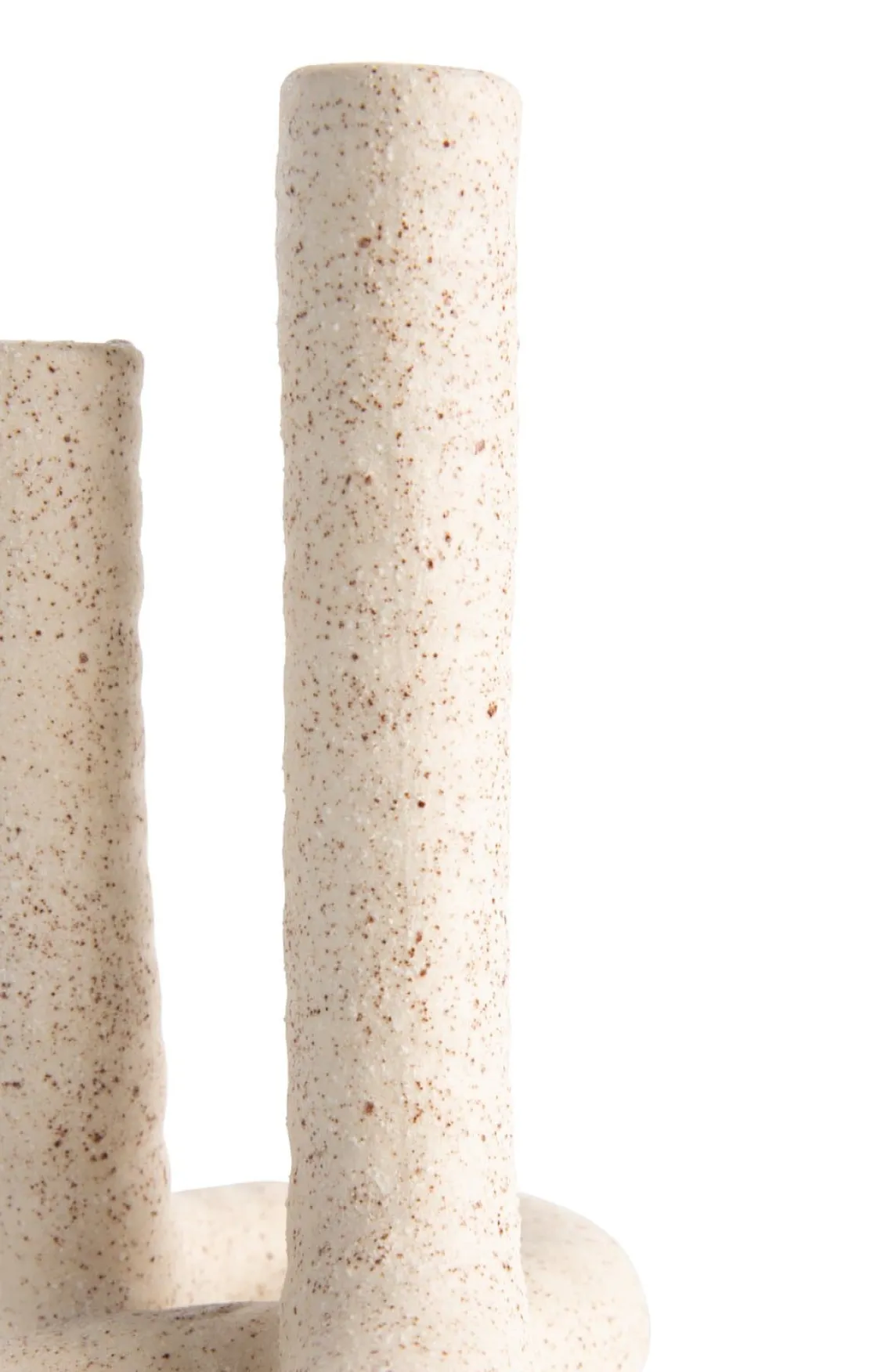 XOOON Kiki vaas H17cm in de kleur Beige - COCOmaison^ Woonaccessoires