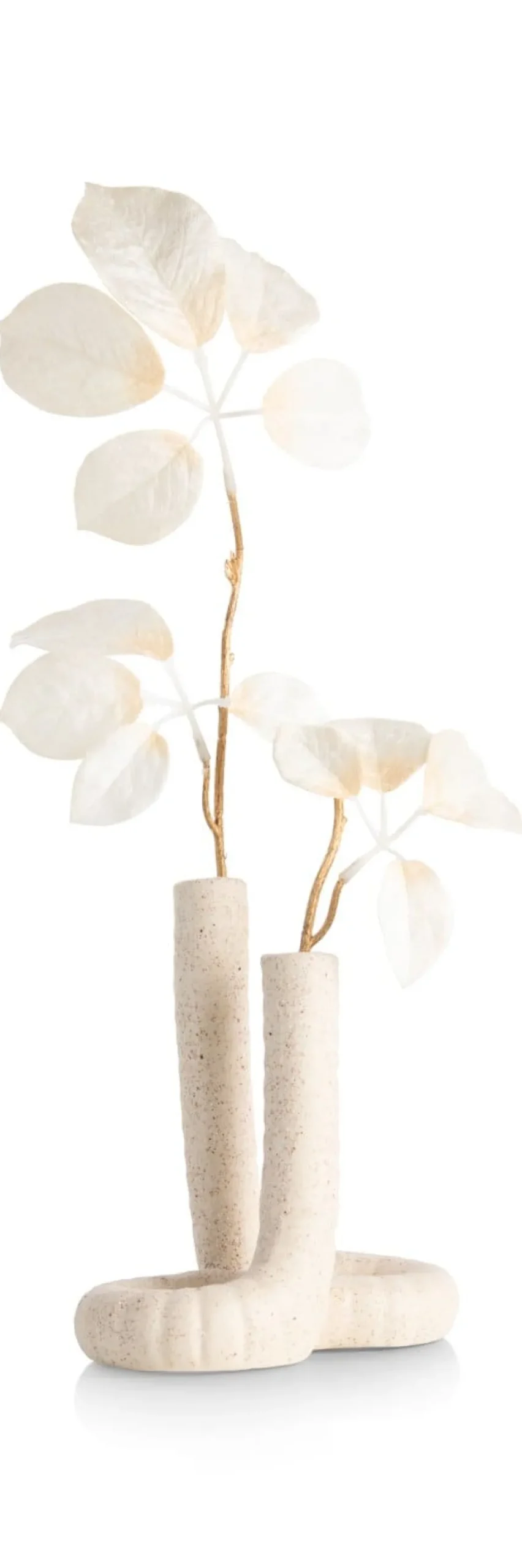 XOOON Kiki vaas H17cm in de kleur Beige - COCOmaison^ Woonaccessoires