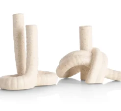 XOOON Kiki vaas H13,5cm in de kleur Beige - COCOmaison^ Woonaccessoires