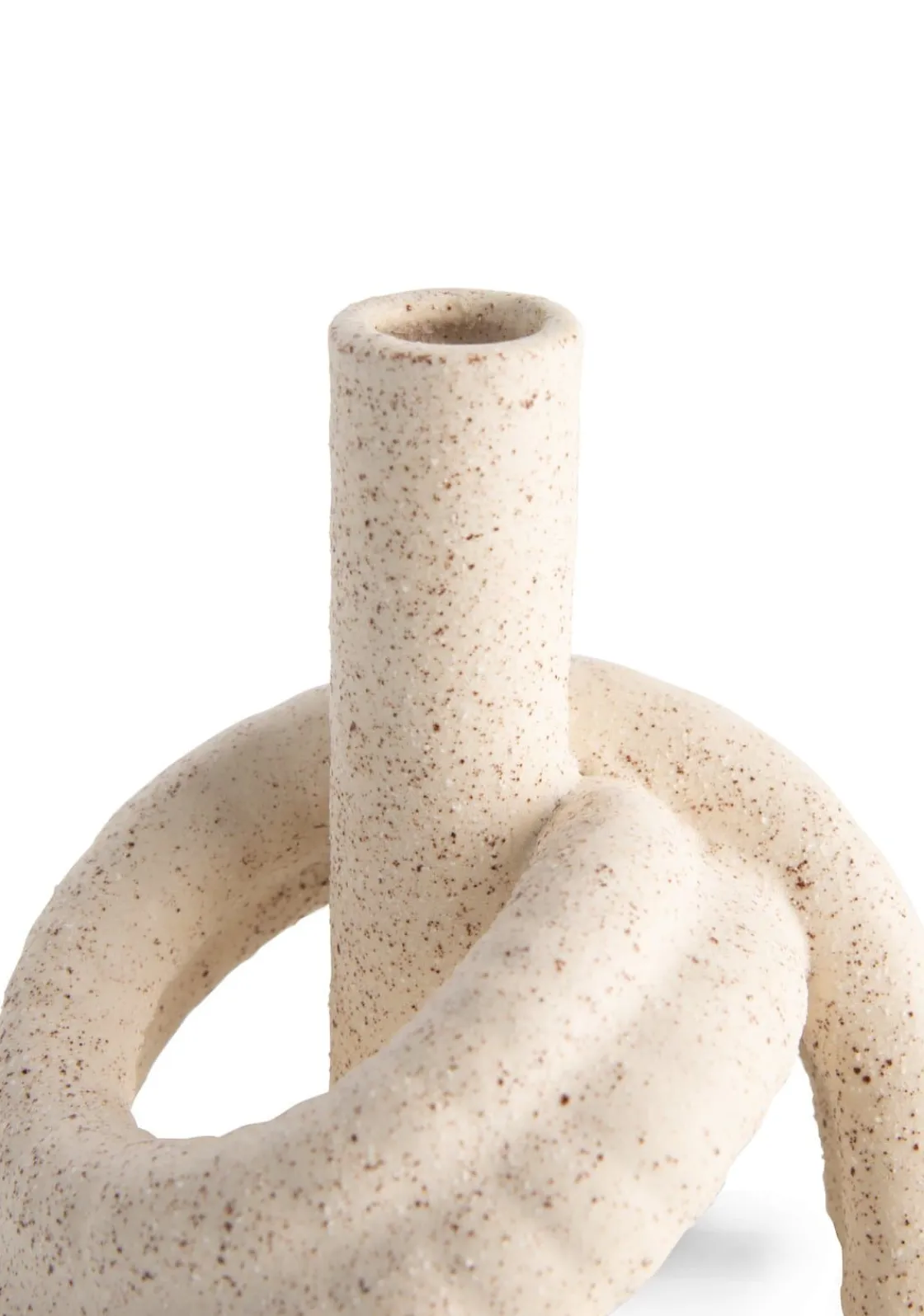 XOOON Kiki vaas H13,5cm in de kleur Beige - COCOmaison^ Woonaccessoires