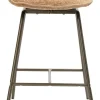 XOOON Kjel barstoel - champagne frame in de kleur Okergeel^ Barkrukken En Barstoelen|Woonaccessoires