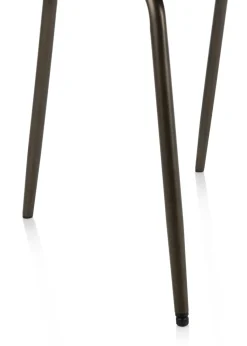 XOOON Kjel eetkamerstoel - champagne frame in de kleur Crème^ Eetkamerstoelen|Woonaccessoires