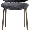XOOON Kjel eetkamerstoel frame in de kleur Antraciet - COCOmaison^ Woonaccessoires|Eetkamerstoelen