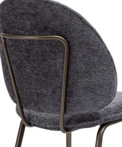 XOOON Kjel eetkamerstoel frame in de kleur Antraciet - COCOmaison^ Woonaccessoires|Eetkamerstoelen