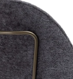 XOOON Kjel eetkamerstoel frame in de kleur Antraciet - COCOmaison^ Woonaccessoires|Eetkamerstoelen
